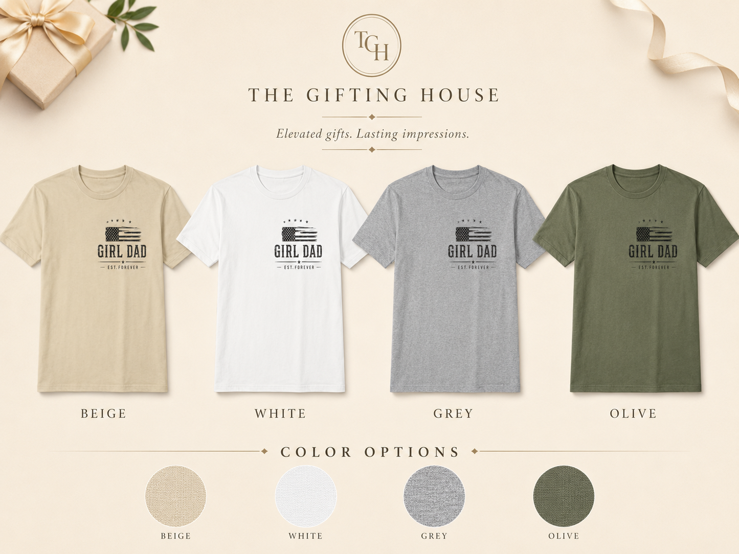 Girl Dad T-Shirt — Father’s Day Gift