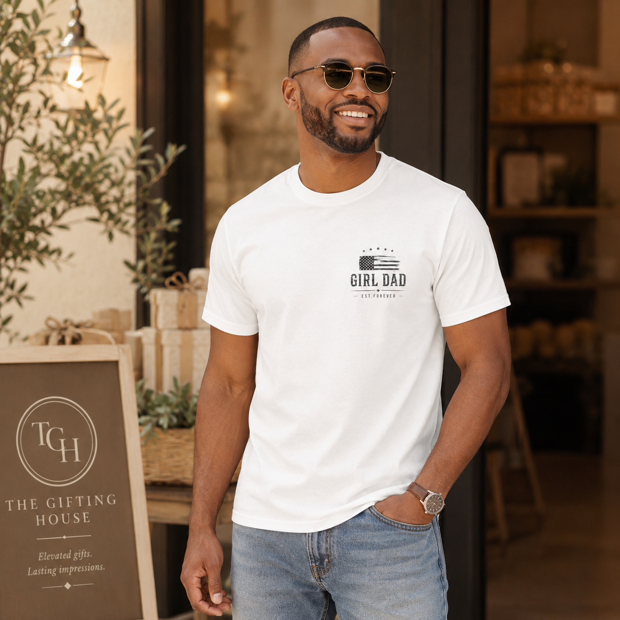 Girl Dad T-Shirt — Father’s Day Gift