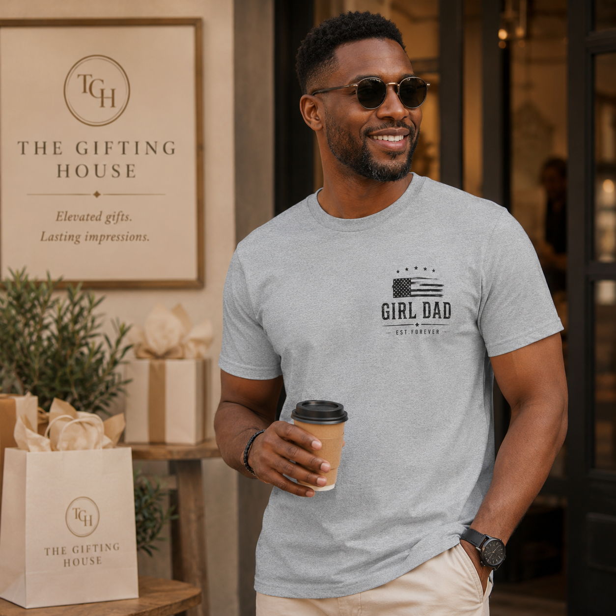 Girl Dad T-Shirt — Father’s Day Gift