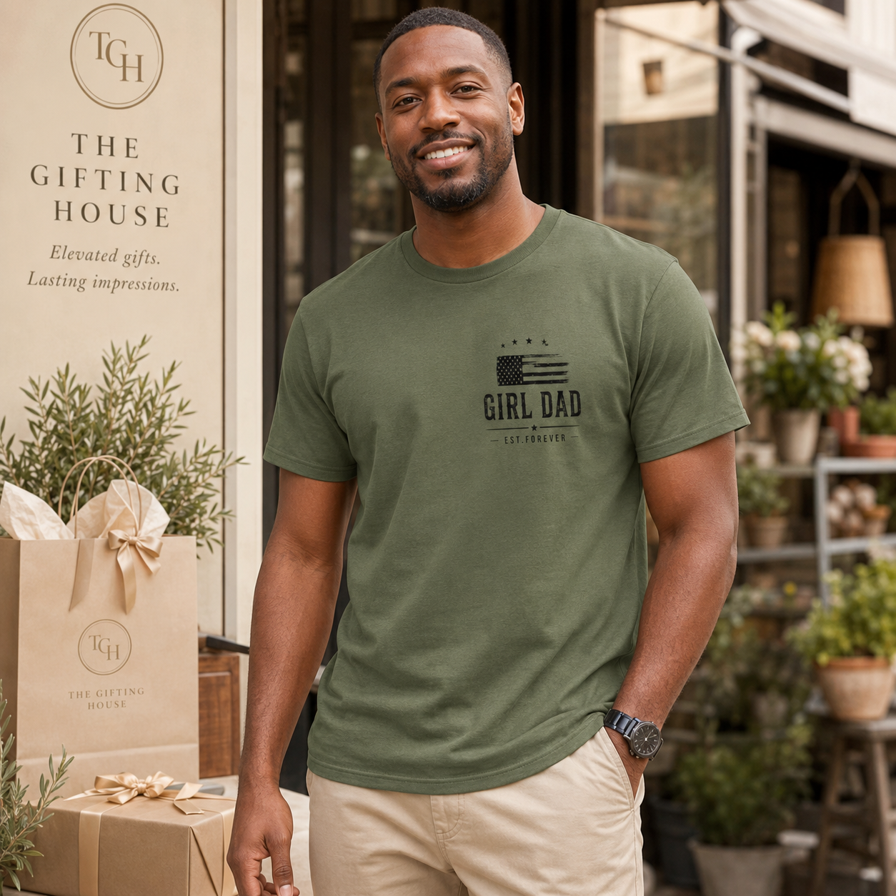Girl Dad T-Shirt — Father’s Day Gift