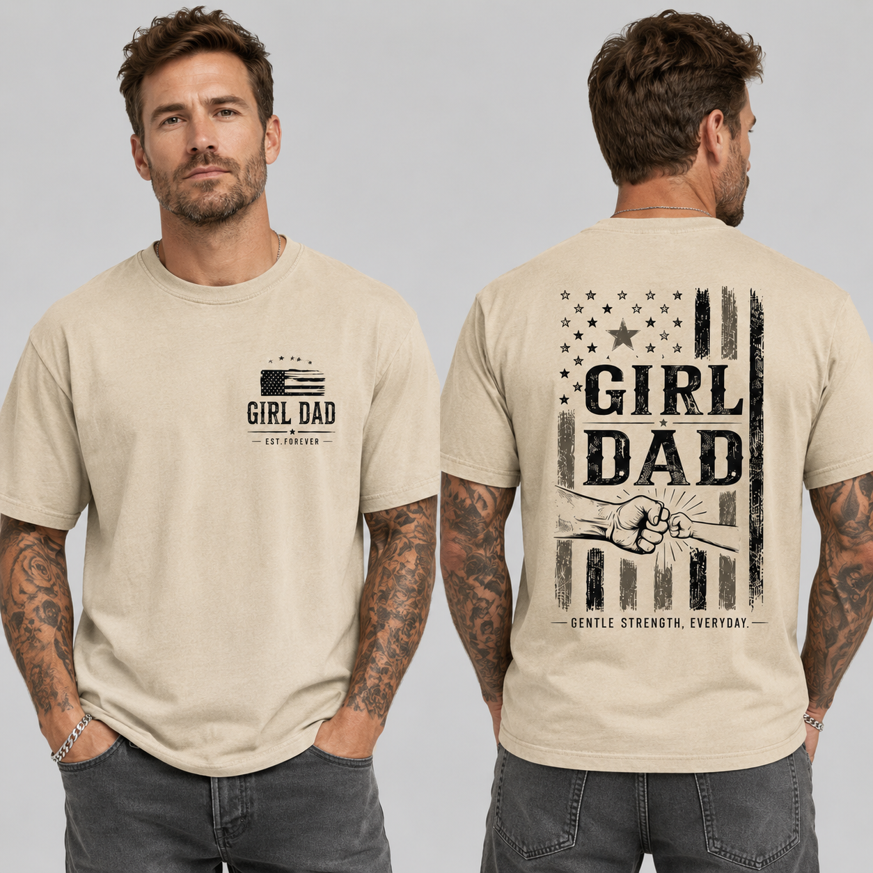 Girl Dad T-Shirt — Father’s Day Gift