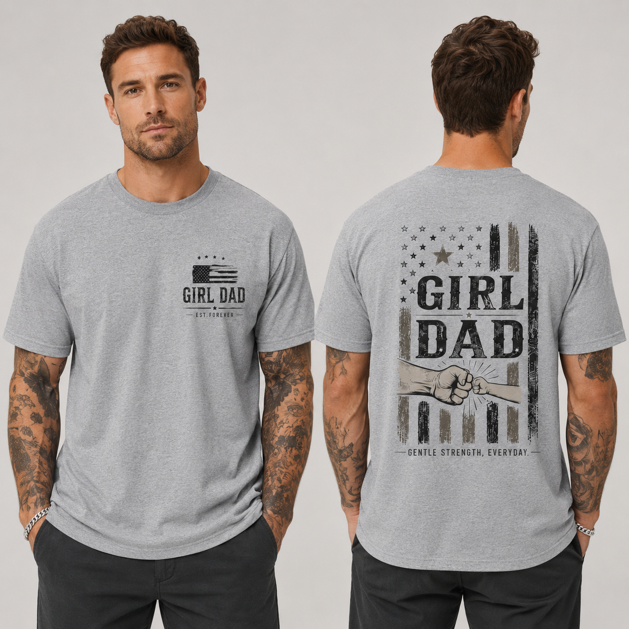 Girl Dad T-Shirt — Father’s Day Gift