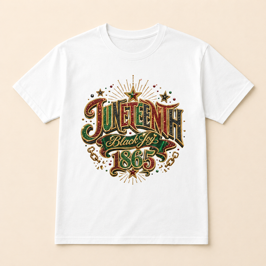 Black Joy 1865 Vintage Tee - Juneteenth Gift