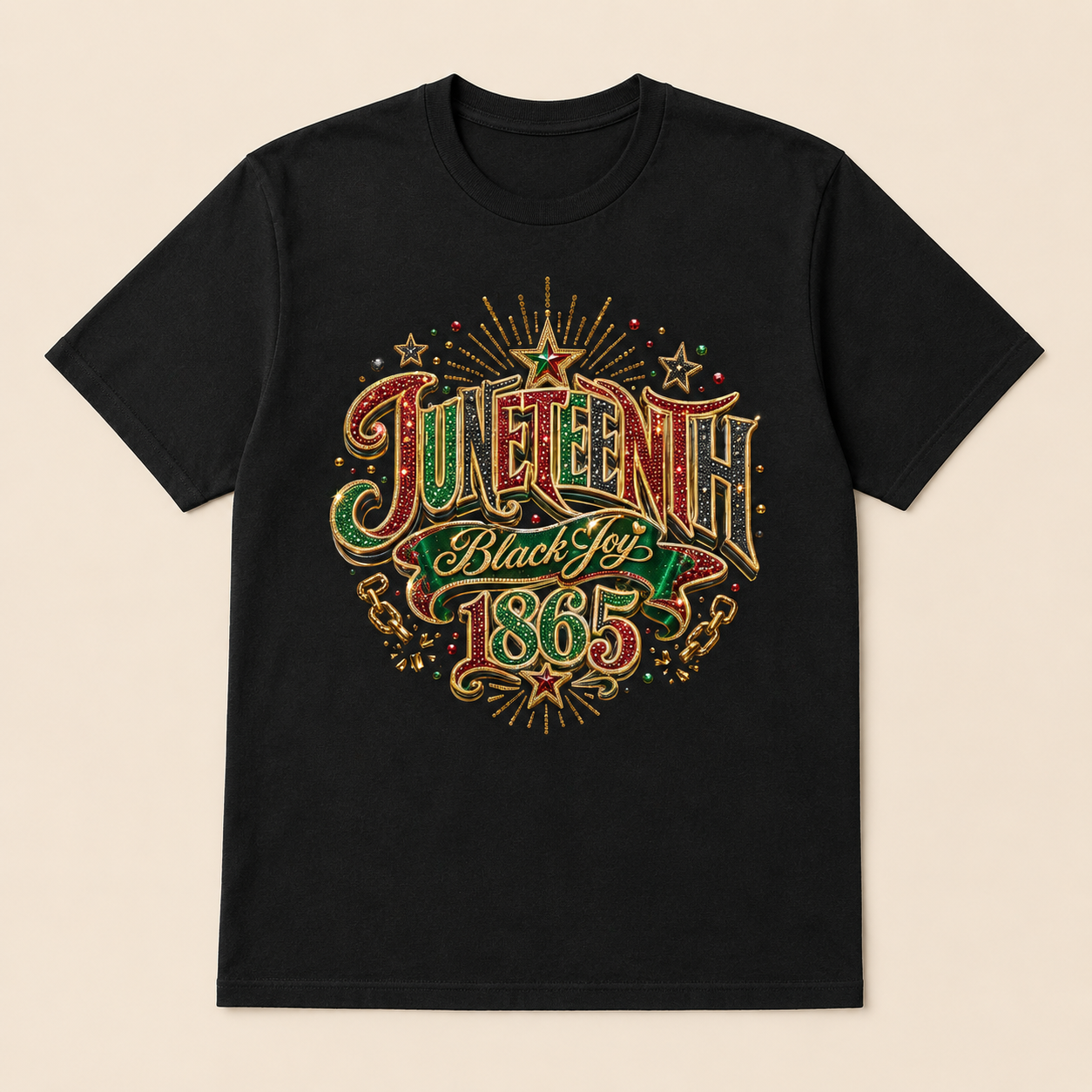 Black Joy 1865 Vintage Tee - Juneteenth Gift