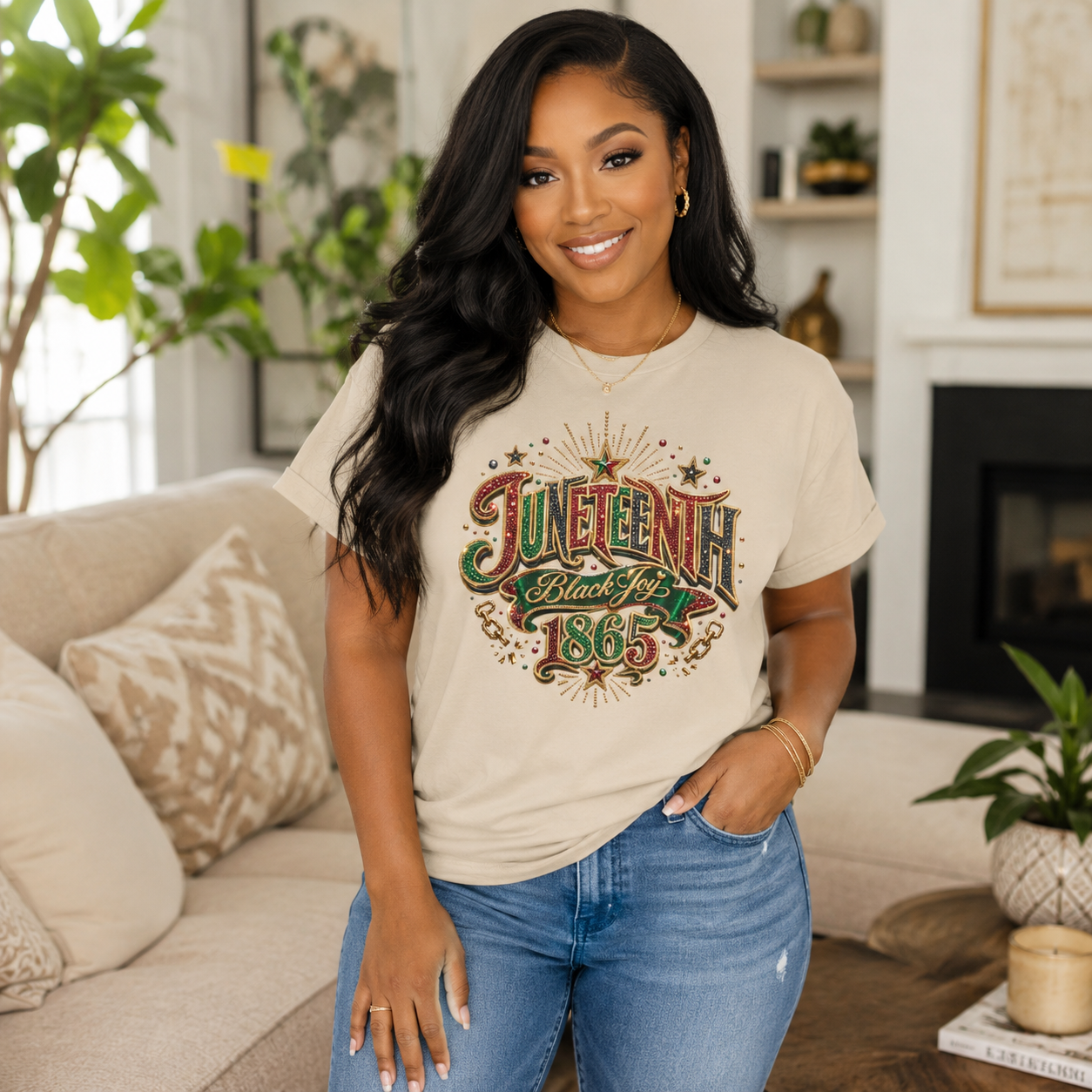 Black Joy 1865 Vintage Tee - Juneteenth Gift