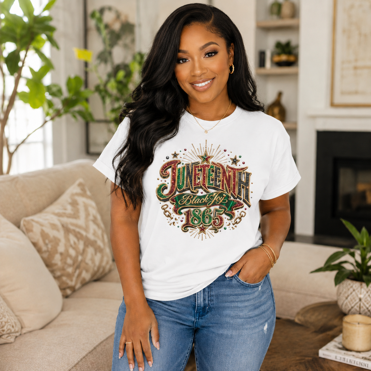 Black Joy 1865 Vintage Tee - Juneteenth Gift