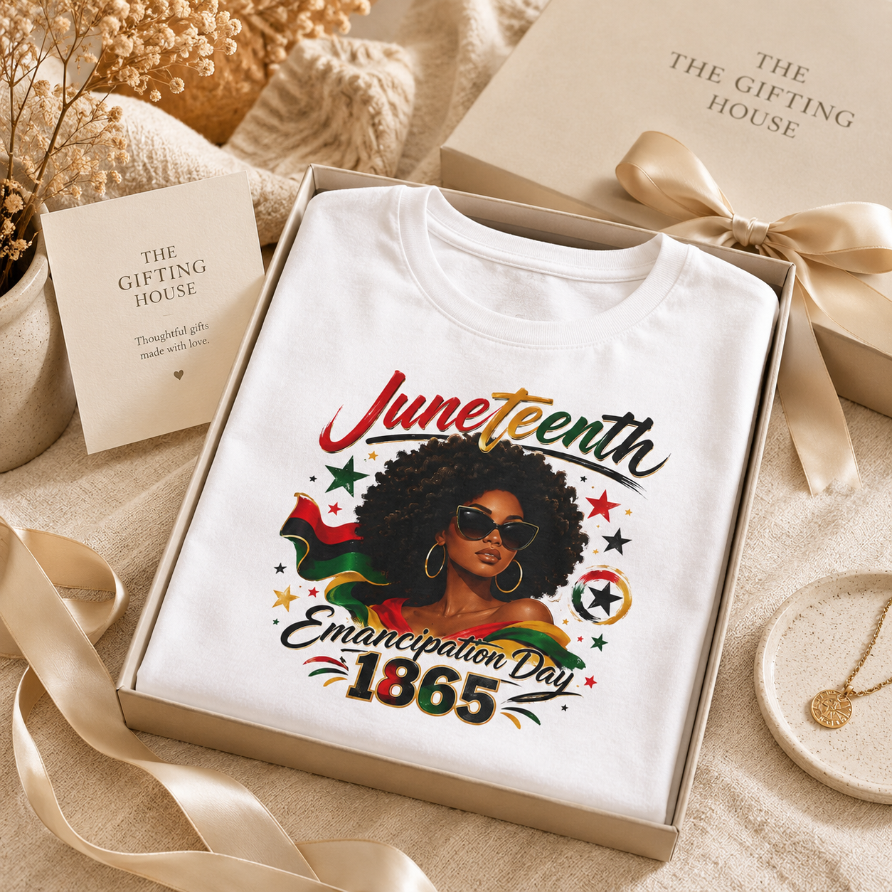 Juneteenth Emancipation Day 1865 T-Shirt — Celebration Tee Gift