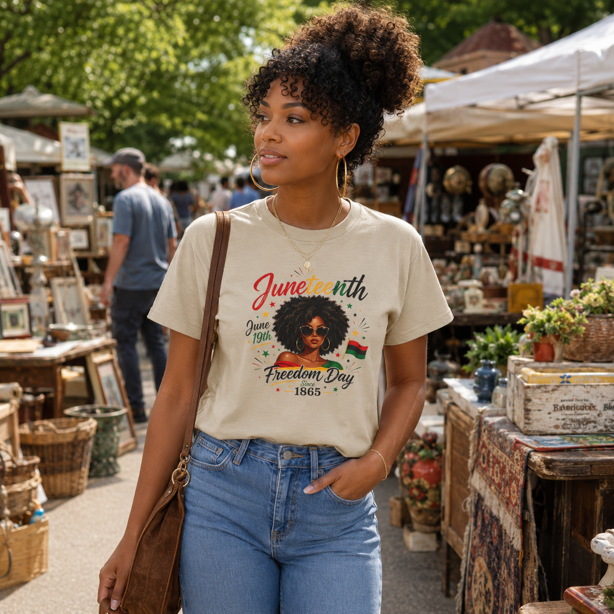 "Juneteenth 1865" Celebration Tee - Juneteenth Gift