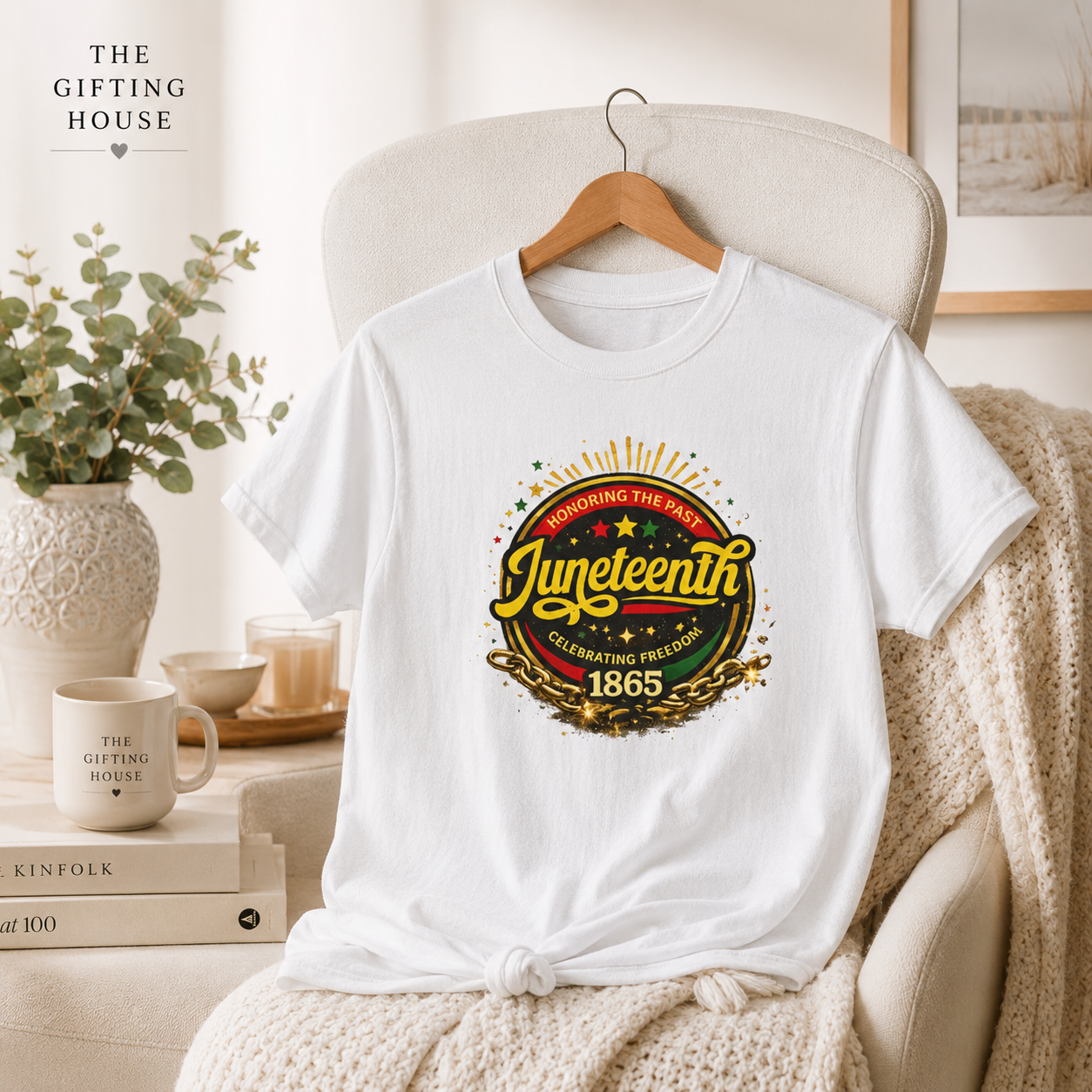 Honoring Freedom Tee - Juneteenth Gift