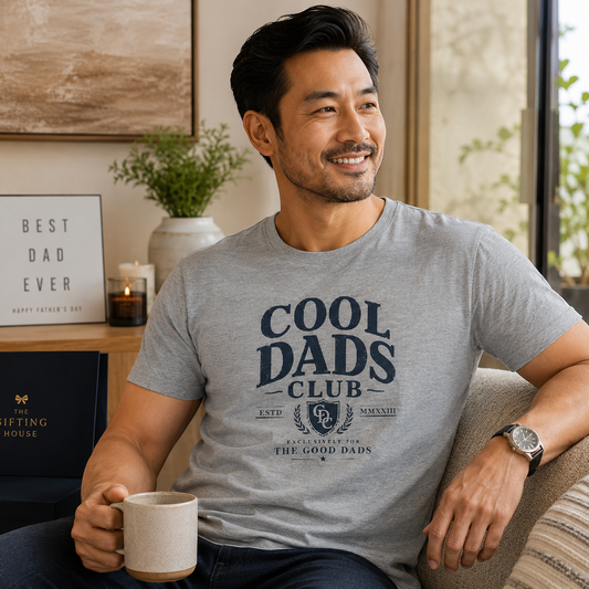 Cool Dads Club T-Shirt — Graphic Tee Fathers Day Gift